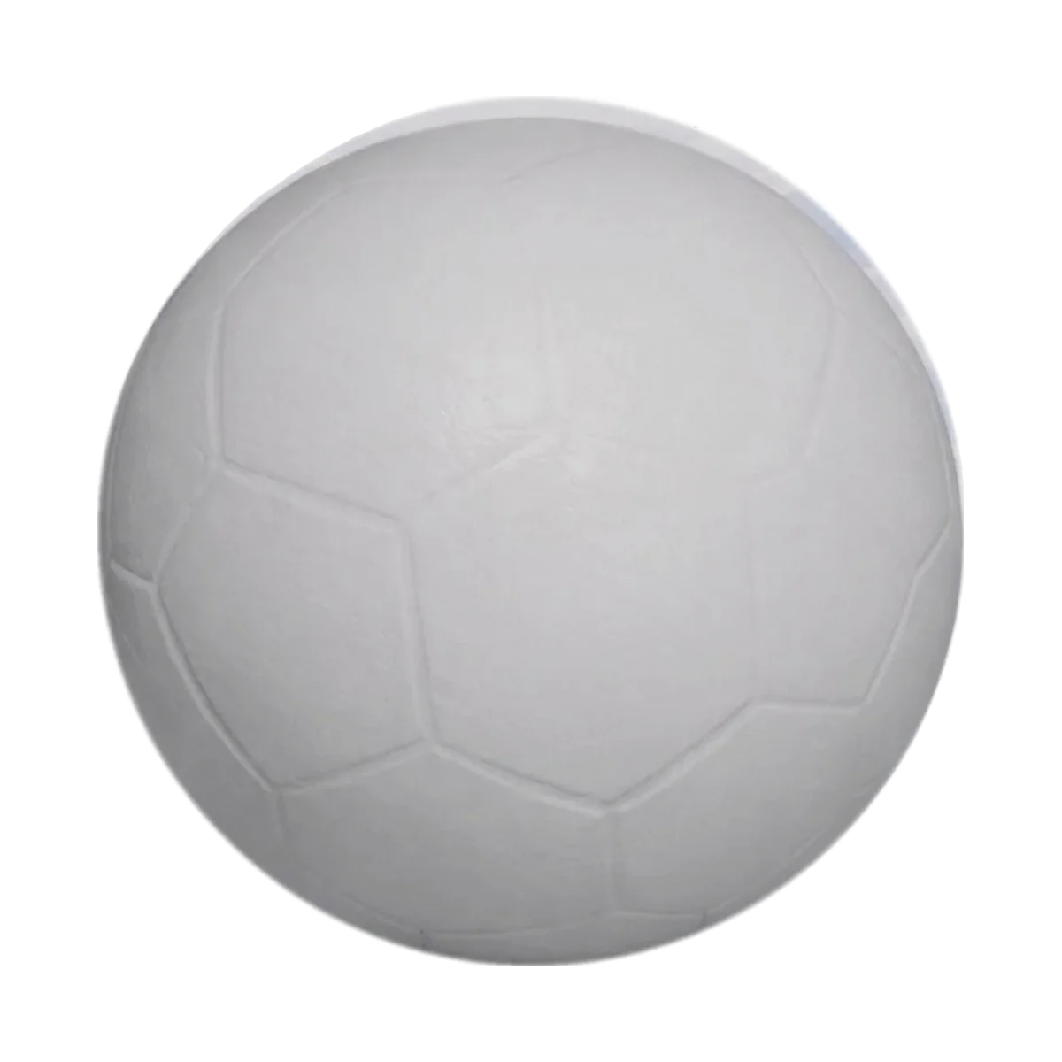 Pelota de fútbol blanca
