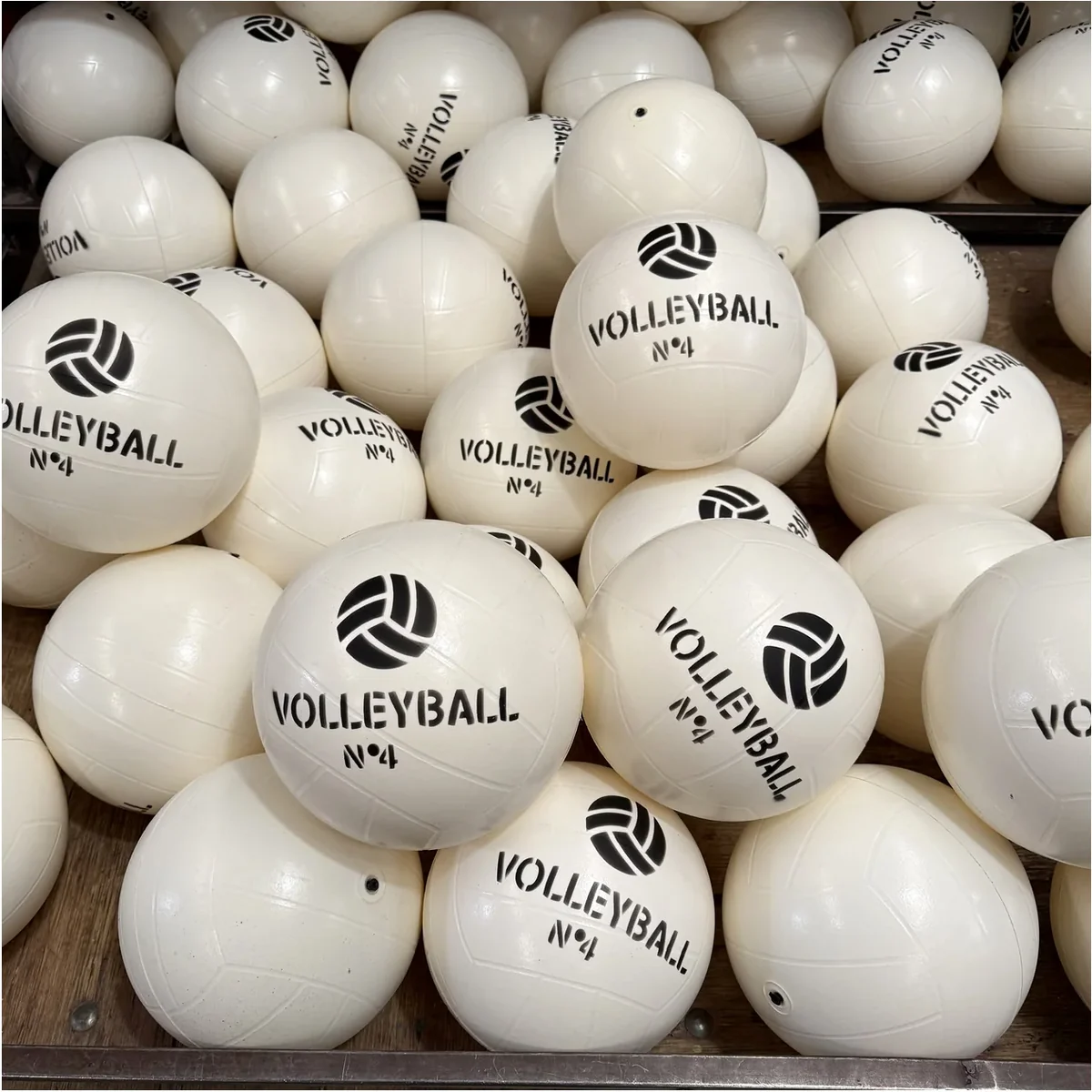 Pelota de vóley blanca N°4